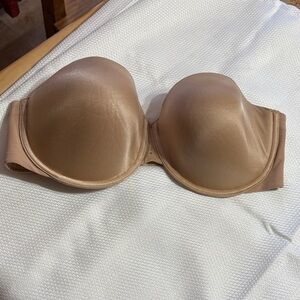 Victoria's Secret Nude Strapless Bra